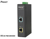 Procet 5G Industrial Fiber PoE Injector Output 44-57Vdc With Waterproof Case